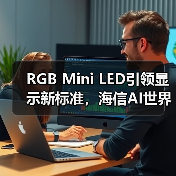 RGB Mini LED引领显示新标准,海信AI世界杯产品矩阵引爆CES(图1) RGB Mini LED引领显示新标准,海信AI世界杯产品矩阵引爆CES(图1)