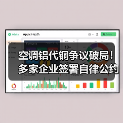 空调铝代铜争议破局!多家企业签署自律公约(图3) 空调铝代铜争议破局!多家企业签署自律公约(图3)