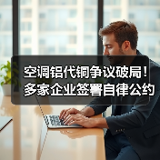 空调铝代铜争议破局!多家企业签署自律公约(图2) 空调铝代铜争议破局!多家企业签署自律公约(图2)