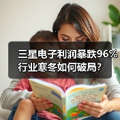 三星电子利润暴跌96% 行业寒冬如何破局?(图1) 三星电子利润暴跌96% 行业寒冬如何破局?(图1)