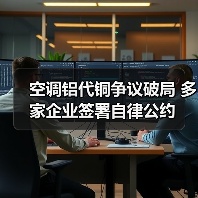 空调铝代铜争议破局 多家企业签署自律公约(图1) 空调铝代铜争议破局 多家企业签署自律公约(图1)