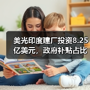 美光印度建厂投资8.25亿美元，政府补贴占比达70%