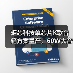 炬芯科技单芯片K歌音箱方案量产，60W大音量震撼上市（图3）