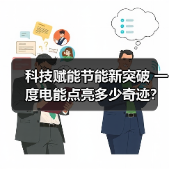 科技赋能节能新突破 一度电能点亮多少奇迹?(图1) 科技赋能节能新突破 一度电能点亮多少奇迹?(图1)