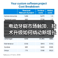 电动牙刷市场触顶,技术升级如何撬动新增长?(图1) 电动牙刷市场触顶,技术升级如何撬动新增长?(图1)