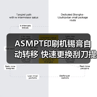 ASMPT印刷机锡膏自动转移 快速更换刮刀提效（图3）