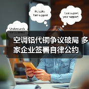 空调铝代铜争议破局 多家企业签署自律公约(图1) 空调铝代铜争议破局 多家企业签署自律公约(图1)
