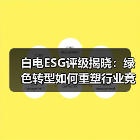 白电ESG评级揭晓：绿色转型如何重塑行业竞争格局？（图2）