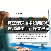 真空保鲜技术如何解锁东北鲜生活?长春巡展揭晓答案(图2) 真空保鲜技术如何解锁东北鲜生活?长春巡展揭晓答案(图2)