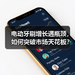 电动牙刷增长遇瓶颈,如何突破市场天花板?(图3) 电动牙刷增长遇瓶颈,如何突破市场天花板?(图3)