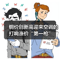 铜价创新高迎来空调的打响涨价“第一枪”(图2) 铜价创新高迎来空调的打响涨价“第一枪”(图2)