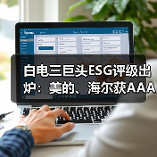 白电三巨头ESG评级出炉：美的、海尔获AAApi级，格力获AApi级（图2）