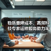 稳质量降成本,高频科技专家运维服务助力半导体企业高质量发展(图2) 稳质量降成本,高频科技专家运维服务助力半导体企业高质量发展(图2)