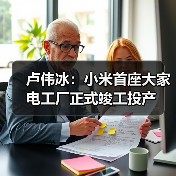 卢伟冰：小米首座大家电工厂正式竣工投产（图3）