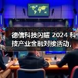 德信科技闪耀 2024 科技产业金融对接活动，展示工业软件创新成果（图4）