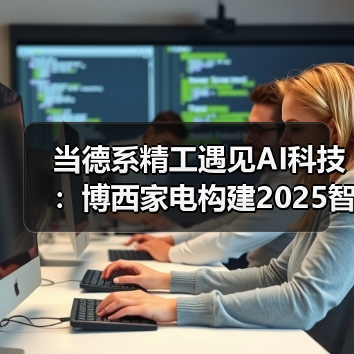 当德系精工遇见AI科技:博西家电构建2025智慧家庭场景化布局(图1) 当德系精工遇见AI科技:博西家电构建2025智慧家庭场景化布局(图1)