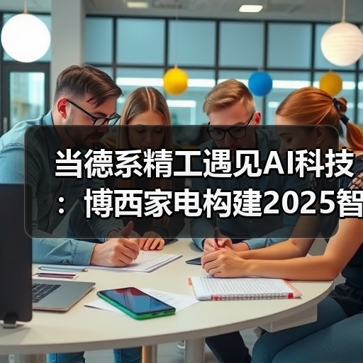 当德系精工遇见AI科技:博西家电构建2025智慧家庭场景化布局(图4) 当德系精工遇见AI科技:博西家电构建2025智慧家庭场景化布局(图4)