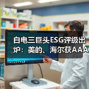 白电三巨头ESG评级出炉:美的、海尔获AAApi级,格力获AApi级(图1) 白电三巨头ESG评级出炉:美的、海尔获AAApi级,格力获AApi级(图1)