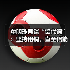 董明珠再谈“铝代铜”：坚持用铜，直至铝能完全替代（图3）