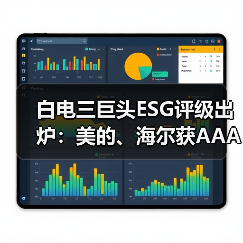 白电三巨头ESG评级出炉:美的、海尔获AAApi级,格力获AApi级(图3) 白电三巨头ESG评级出炉:美的、海尔获AAApi级,格力获AApi级(图3)
