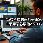 炬芯科技的智能手表SoC采用了芯原的2.5D GPU IP（图4）