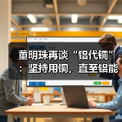 董明珠再谈“铝代铜”:坚持用铜,直至铝能完全替代(图3) 董明珠再谈“铝代铜”:坚持用铜,直至铝能完全替代(图3)