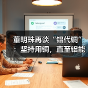 董明珠再谈“铝代铜”:坚持用铜,直至铝能完全替代(图4) 董明珠再谈“铝代铜”:坚持用铜,直至铝能完全替代(图4)