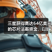 三星获得高达64亿美元的芯片法案资金，以扩大德克萨斯州的半导体业务（图4）