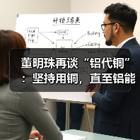 董明珠再谈“铝代铜”:坚持用铜,直至铝能完全替代(图3) 董明珠再谈“铝代铜”:坚持用铜,直至铝能完全替代(图3)