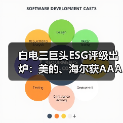 白电三巨头ESG评级出炉:美的、海尔获AAApi级,格力获AApi级(图1) 白电三巨头ESG评级出炉:美的、海尔获AAApi级,格力获AApi级(图1)