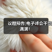 议题预告|电子峰会干货满满！（图1）