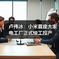卢伟冰：小米首座大家电工厂正式竣工投产（图1）