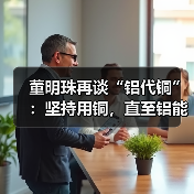 董明珠再谈“铝代铜”：坚持用铜，直至铝能完全替代（图3）