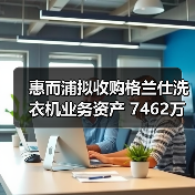 惠而浦拟收购格兰仕洗衣机业务资产 7462万元拿下！（图2）