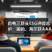 白电三巨头ESG评级出炉:美的、海尔获AAApi级,格力获AApi级(图3) 白电三巨头ESG评级出炉:美的、海尔获AAApi级,格力获AApi级(图3)