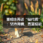 董明珠再谈“铝代铜”:坚持用铜,直至铝能完全替代(图1) 董明珠再谈“铝代铜”:坚持用铜,直至铝能完全替代(图1)