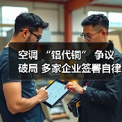 空调 “铝代铜” 争议破局 多家企业签署自律公约(图1) 空调 “铝代铜” 争议破局 多家企业签署自律公约(图1)