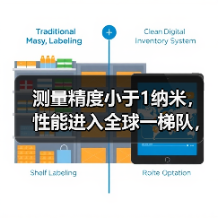 测量精度小于1纳米,性能进入全球一梯队,优可测旗舰白光干涉仪发布(图2) 测量精度小于1纳米,性能进入全球一梯队,优可测旗舰白光干涉仪发布(图2)