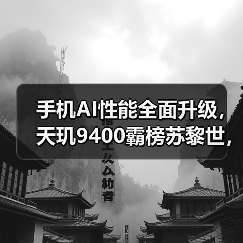 手机AI性能全面升级,天玑9400霸榜苏黎世,打造极致AI体验(图1) 手机AI性能全面升级,天玑9400霸榜苏黎世,打造极致AI体验(图1)