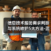 信息技术服务需求判断与系统维护5大方法-蓝帝科技经验分享