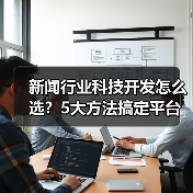 新闻行业科技开发怎么选？5大方法搞定平台选择（图4）